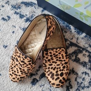 Birdies The Starling Cheetah Loafer Flats Size 7